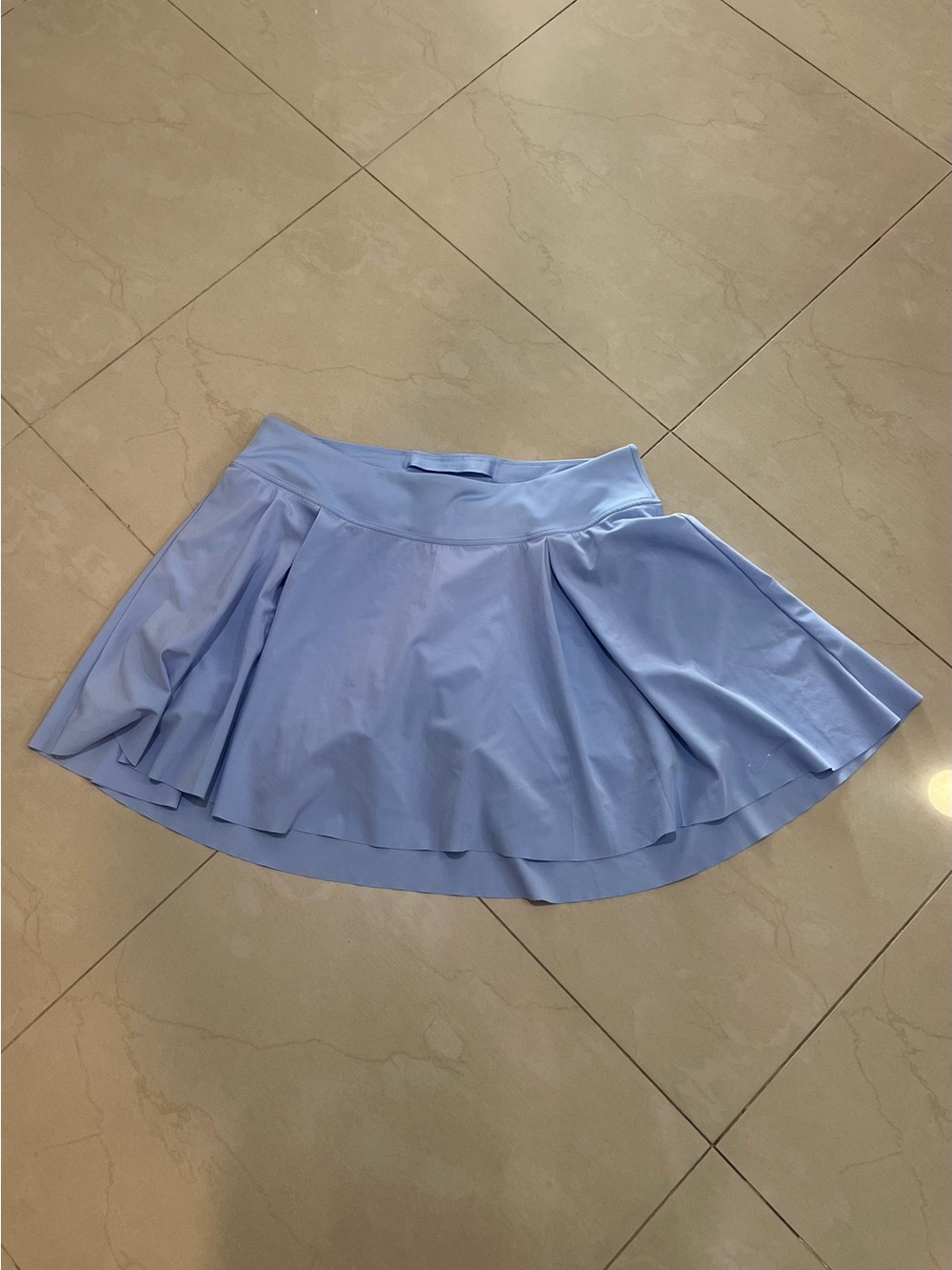 Light Blue Women's Athletic Skort